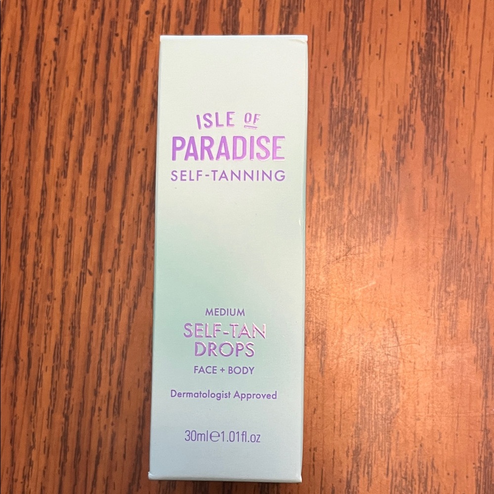 NIB ✅ Isle of Paradise Medium Self-Tanning Drops